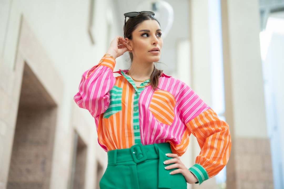 Photo oversize blouses
